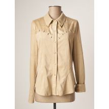 EXTENZO PARIS - Chemisier beige en polyester - Femme - Taille 40 - Modz