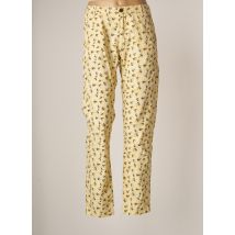 BELLEROSE - Pantalon chino jaune en coton pour femme - Taille 38 - Modz