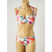 ROIDAL - Maillot de bain 2 pièces blanc en polyamide - Femme - Taille TU - Modz
