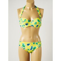 ROIDAL - Maillot de bain 2 pièces jaune en polyamide - Femme - Taille TU - Modz