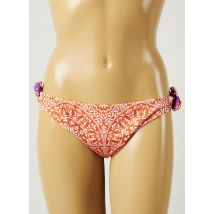 JUSTMINE - Bas de maillot de bain orange en polyester - Femme - Taille 42 - Modz