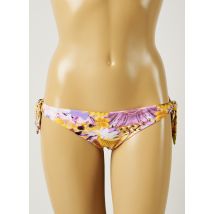 MISS BIKINI - Bas de maillot de bain jaune en polyamide - Femme - Taille 36 - Modz