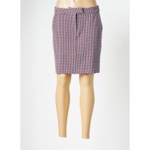 NICE THINGS - Jupe courte bleu en polyester - Femme - Taille 38 - Modz