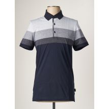 IZAC - Polo bleu en coton - Homme - Taille S - Modz