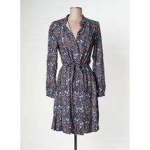 JULIE GUERLANDE - Robe mi-longue bleu en viscose - Femme - Taille 36 - Modz