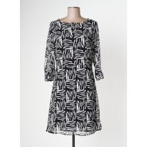 MEXX - Robe mi-longue noir en polyester - Femme - Taille 36 - Modz