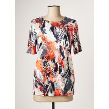 BRANDTEX - Top orange en viscose - Femme - Taille 40 - Modz