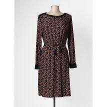 GENUINE - Robe mi-longue noir en polyester - Femme - Taille 42 - Modz