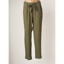 SMASH WEAR - Pantalon droit vert en viscose - Femme - Taille 52 - Modz