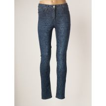 BRANDTEX - Jeans coupe slim bleu en coton pour femme - Taille 38 - Modz