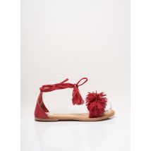 I LOVE SHOES - Sandales/Nu pieds rouge en cuir pour femme - Taille 39 - Modz