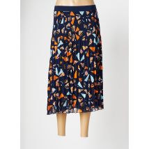 CHRISTINE LAURE - Jupe longue bleu en polyester - Femme - Taille 38 - Modz