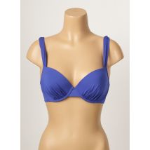 TRIUMPH - Haut de maillot de bain bleu en elasthane - Femme - Taille 85D - Modz