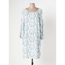 BEST MOUNTAIN - Robe mi-longue bleu en viscose - Femme - Taille 42 - Modz
