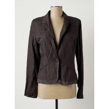 SALT & PEPPER - Blazer gris en lin - Femme - Taille 40 - Modz