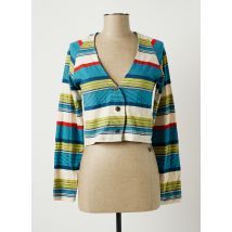 AVENTURES DES TOILES - Boléro bleu en coton - Femme - Taille 38 - Modz