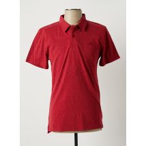 WEIRD FISH - Polo rouge en coton - Homme - Taille S - Modz