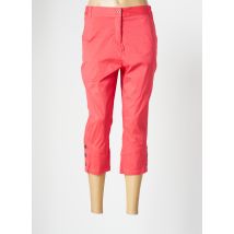 MELLEM - Pantacourt rose en coton - Femme - Taille 44 - Modz
