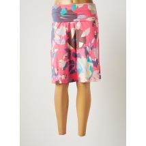 WEIRD FISH - Jupe mi-longue rose en coton - Femme - Taille 36 - Modz