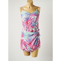 SALSA - Combishort bleu en tencel - Femme - Taille 36 - Modz