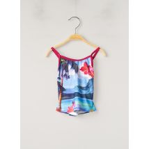 WEEK END A LA MER - Haut de maillot de bain bleu en polyamide - Fille - Taille TU - Modz