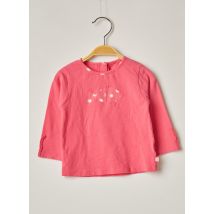 WEEK END A LA MER - T-shirt rose en coton - Fille - Taille TU - Modz