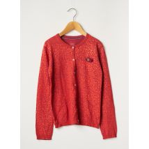 NAF NAF - Gilet manches longues orange en coton - Fille - Taille TU - Modz