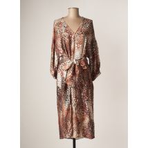 ROSEANNA - Robe mi-longue marron en viscose - Femme - Taille 36 - Modz