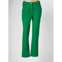COLLECTORS CLUB - Pantalon slim vert en laine - Femme - Taille 38 - Modz