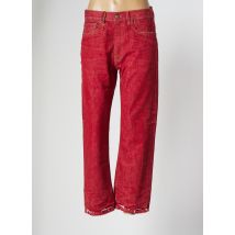 R13 - Jeans coupe droite rouge en coton - Femme - Taille W26 - Modz