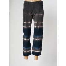 LOVE AND LET DYE - Pantalon 7/8 gris en coton - Femme - Taille 38 - Modz
