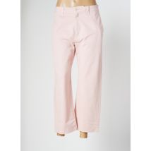 6397 - Pantalon 7/8 rose en coton - Femme - Taille W28 - Modz