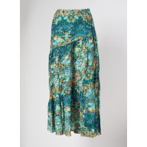 CHUFY - Jupe longue vert en coton - Femme - Taille 34 - Modz