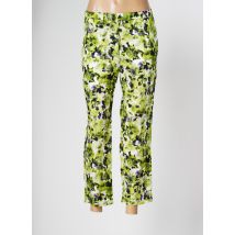 CHRISTIAN WIJNANTS - Pantalon 7/8 vert en soie - Femme - Taille 36 - Modz