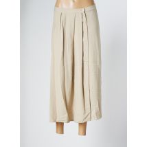 BELLE PIÈCE - Jupe longue beige en viscose - Femme - Taille 40 - Modz