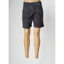 MYTHS - Bermuda gris en laine vierge - Femme - Taille 40 - Modz