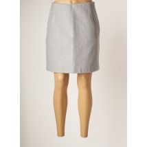 VERO MODA - Jupe courte gris en polyester - Femme - Taille 38 - Modz