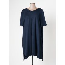 MARGAUX LONNBERG - Robe mi-longue bleu en laine vierge - Femme - Taille 36 - Modz