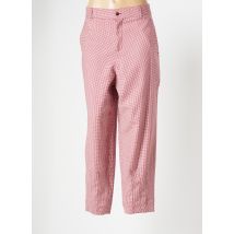 MARGAUX LONNBERG - Pantalon droit rouge en laine vierge - Femme - Taille 34 - Modz