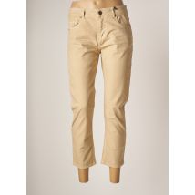 RED LEGEND - Jeans coupe slim beige en coton - Femme - Taille W30 - Modz