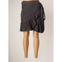 ISABEL MARANT - Jupe courte gris en lin - Femme - Taille 34 - Modz