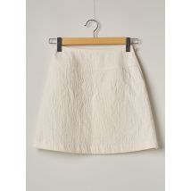 A.P.C. - Jupe courte beige en acrylique - Femme - Taille 34 - Modz