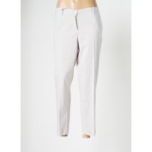 VIRGINIA BLU' - Pantalon 7/8 gris en coton - Femme - Taille 48 - Modz