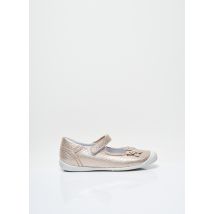 LITTLE MARY - Ballerines beige en cuir pour fille - Taille 31 - Modz