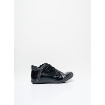 LITTLE MARY - Baskets noir en cuir - Fille - Taille 30 - Modz