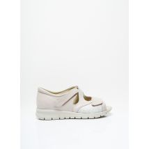 PODOWELL - Sandales/Nu pieds beige en cuir - Femme - Taille 37 - Modz