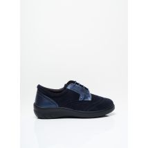 PODOWELL - Chaussures de confort bleu en cuir - Femme - Taille 38 - Modz