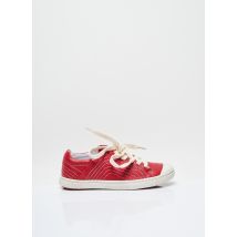 PATAUGAS - Baskets rouge en cuir - Enfant - Taille 29 - Modz