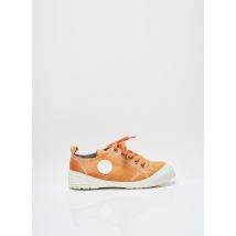 PATAUGAS - Baskets orange en cuir - Enfant - Taille 30 - Modz