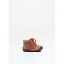 ASTER - Bottillons marron en cuir - Garçon - Taille 17 - Modz